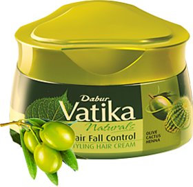 Dabur Vatika Naturals Nourish And Protect Cream - 140g (Pack Of 3)