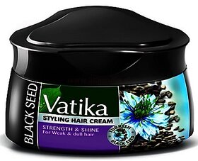 Dabur Vatika Styling Hair Black Seed Cream (140ml)