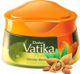 Vatika Extreme Moisturizing Styling Hair Cream - 140ml (Pack Of 3)