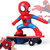 SHRIBOSSJI Spiderman Electronic Stunt Scooter Skateboard 360 Rotation With Sound for kids with best quality(multicolor)