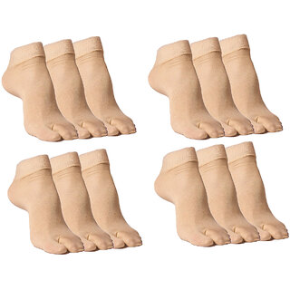 Kotton Labs Women's  Ankle Socks Pack of 12