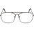 Royal Son Retro Square Spectacle Frame For Men And Women (RS0023SF|50|Transparent Lens)