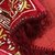 Ny Stores Polyester Beautiful Multicolour janamaz / prayer mat ( 24''x 24'' ) Pack of 4