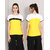 Klick2Style Women's Crepe Yellow Top
