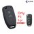 ACUTAS Silicone 3 Buttons Car Flip Key Case Cover Skin Protector for TATA Safari Storm Bolt Zest