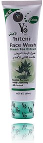 YC Whitening Green Tea Face Wash - 100ml (Pack Of 3)