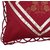 Manvi Creations Embroidered Cotton Pillow Cover Set of 2 Maroon