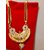 Xoonic Mangalsutra with Beautiful Gold Plated and Meena Work Brass Pendant 28 Inches Long-MS-40-TL-GBG