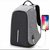 TREKKERS NEED ANTI THEFT LAPTOP BACKPACK CAMERA GREY COLOUR BACKPACK 47 INCH