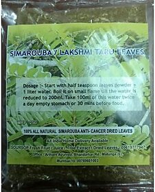 simarouba glauca laxmi taru lakshmi taru paradise tree leaves  stem green tea (2 week) blood cancer joint pain immunity
