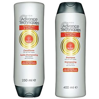 Avon Advanced Technique Anti-Hair fall Shampoo  Conditioner (set of 2 of 200 ml each)
