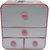 6th Dimensions Multipurpose Cosmetic Organizer Box (Pink)