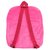 Aliado Faux Fur Pink Coloured Zipper Closure Backpack