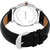 Radius by Smartshop16 Black Leather Strap R-49 Round Dial Casual Watch - For Men
