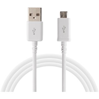 Pack of 2 Micro usb Data Cable (Assorted colors) White/Black