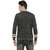 Campus Sutra Men's Grey Round Neck Sweatshirts