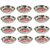 AH Bowl Set of 12 Pcs  Stainless Steel Bowl Set - 250 ML  Sweet Dish /  Vati Ice Cream /Dessert Bowl /Serving Dish Halwa Katori Heavy Gauge Bowl  - Steel Color  12 Pcs