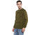 Red Chief Olive Casual Sweater For Men (8410152 124)