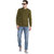 Red Chief Olive Casual Sweater For Men (8410152 124)