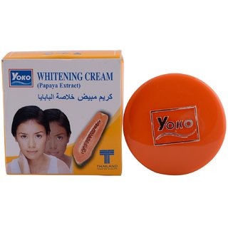 Yoko Papaya Extract Whitening Cream 4g (Pack Of 1)
