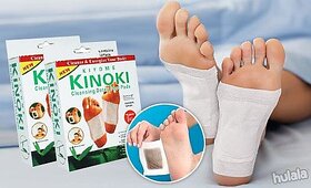 Pack of 2 Imported Organic herb Kinoki Detox Foot Pads Patches (20 Pads total)