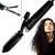 Women Lady Professional Stainless Steel Travel Hair Curler Curl Iron Rod Wand Waver Maker Roller Brush Styling Tool 25W