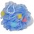 Gorgio Professional Sky blue loofah infused with foaming cube