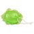 Gorgio Professional Parrot Green Loofah with handle grip