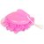 Gorgio Professional  Femme Pink Loofah with handle grip