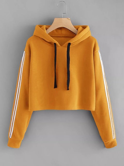 mustard color hoodie