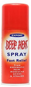 Original Mentholatum Deep Heat Spray Instant Pain  Aches Relief  - 150 ml
