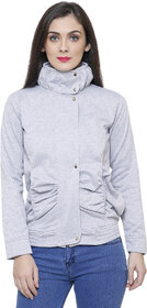 Tshirt Company Light Grey Fleece Jacket