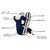 HomeStore-YEP 4 in 1 Adjustable Baby Carrier Sling Backpack 0-30 Months (Blue)