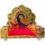 Avneesh Meenakari Singhasan For Laddu Gopal / Designer Wooden Singhasan (10x6x9cm)