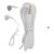 3.5mm Jack In-ear Handsfree 1 Headset  Headphone  With Mic For Smartphone