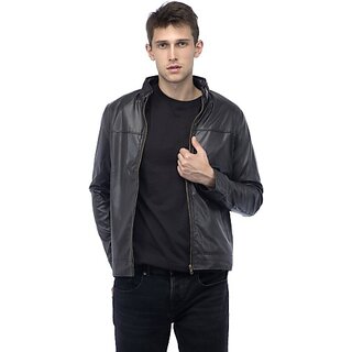 Shopclues leather jacket on sale