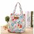 Shopper52 Portable Cooler Bag FOLD-Over Insulated Lunch Bag with Handle Reusable School Lunch Box Travel Tote Bag Office