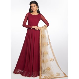 Zipker anarkali sales