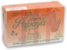 Pure Herbal Papaya Soap 135g