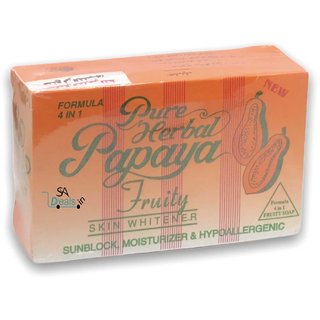 Pure Herbal Papaya Soap 135g