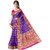 Silk Divine Purple South Silk Saree