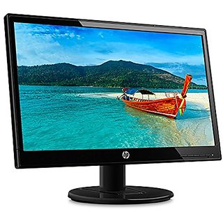 HP 19KA 18.5 inch LED Backlit Monitor Black
