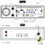 Dulcet DC-A-109 Fixed Panel Single Din MP3 Car Stereo with Bluetooth/USB/FM/AUX/MMC/Remote Control