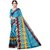 Women's Blue Color Poly Silk Saree With Blouse