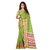 Women's Green Color Cotton Silk and Poly Silk Art Silk Saree With Blouse