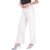 Real Bottom (Off White) Casual Rayon Staple Women Palazzo
