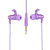 YOOKIE YK-670 EARPHONE (Purple)