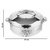 Rema - Insulated Stainless Steel Casserole Hot Pot Food Storage Box, 3500ml Roti Chapati Casseroles With Handle, Keeps F