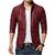 Aslaan Faux Leather Jacket For Men's (Casual)