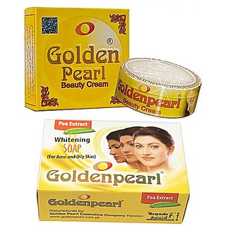 Golden Pearl Beauty Cream + Golden Pearl Whitening Soap Imported Product From Pakistan